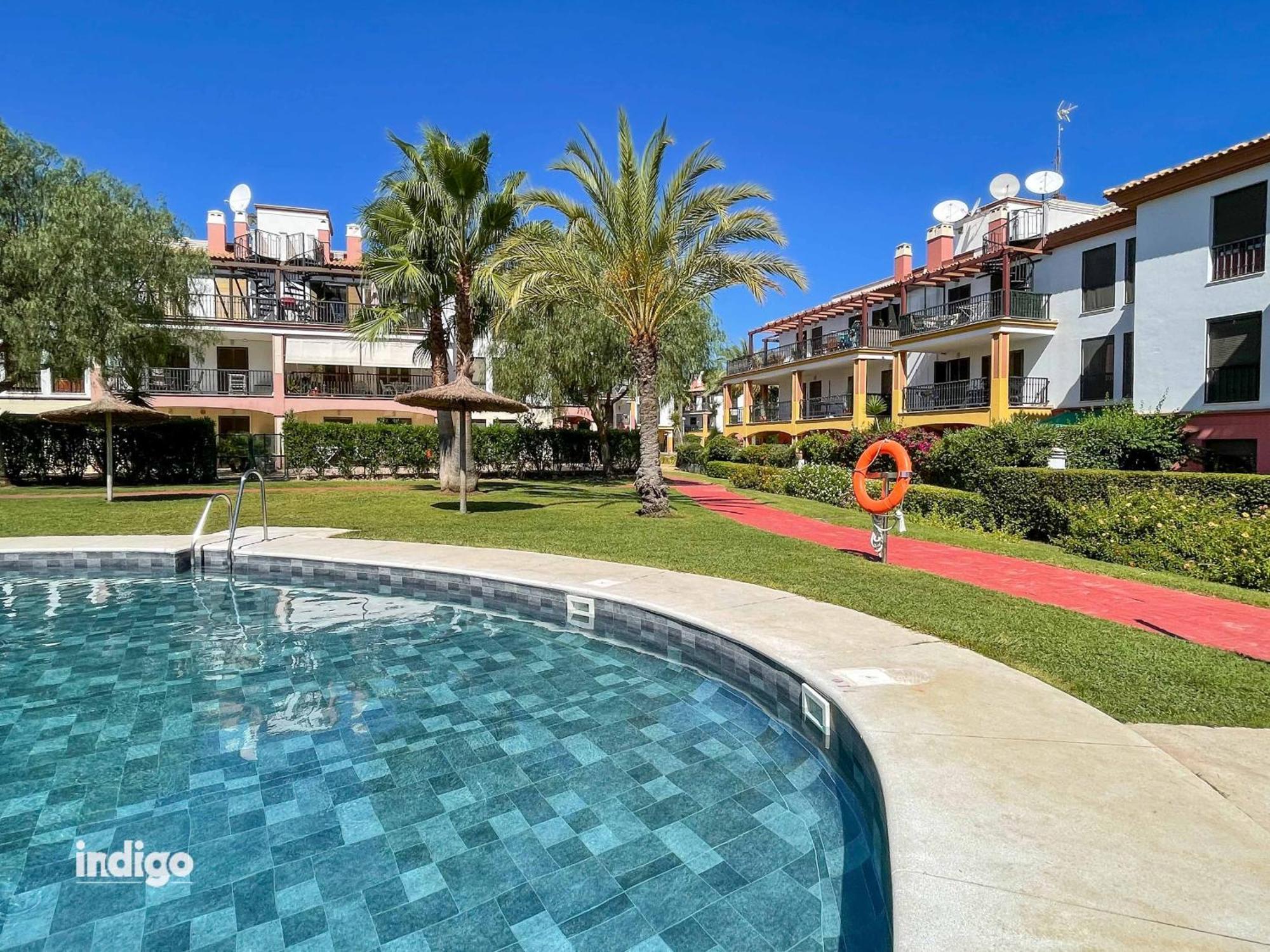Con Jardin Y Acceso A La Piscina. Apartment Ayamonte Exterior foto