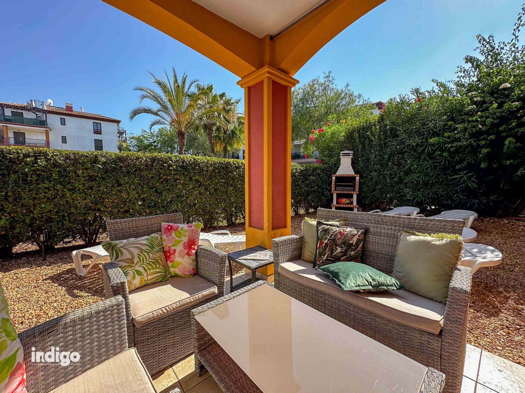 Con Jardin Y Acceso A La Piscina. Apartment Ayamonte Exterior foto